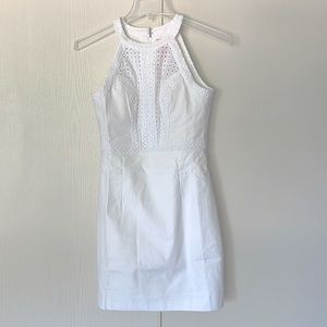 Lilly Pulitzer Charlize stretch Shift dress  Resort White sz 2 brand new
